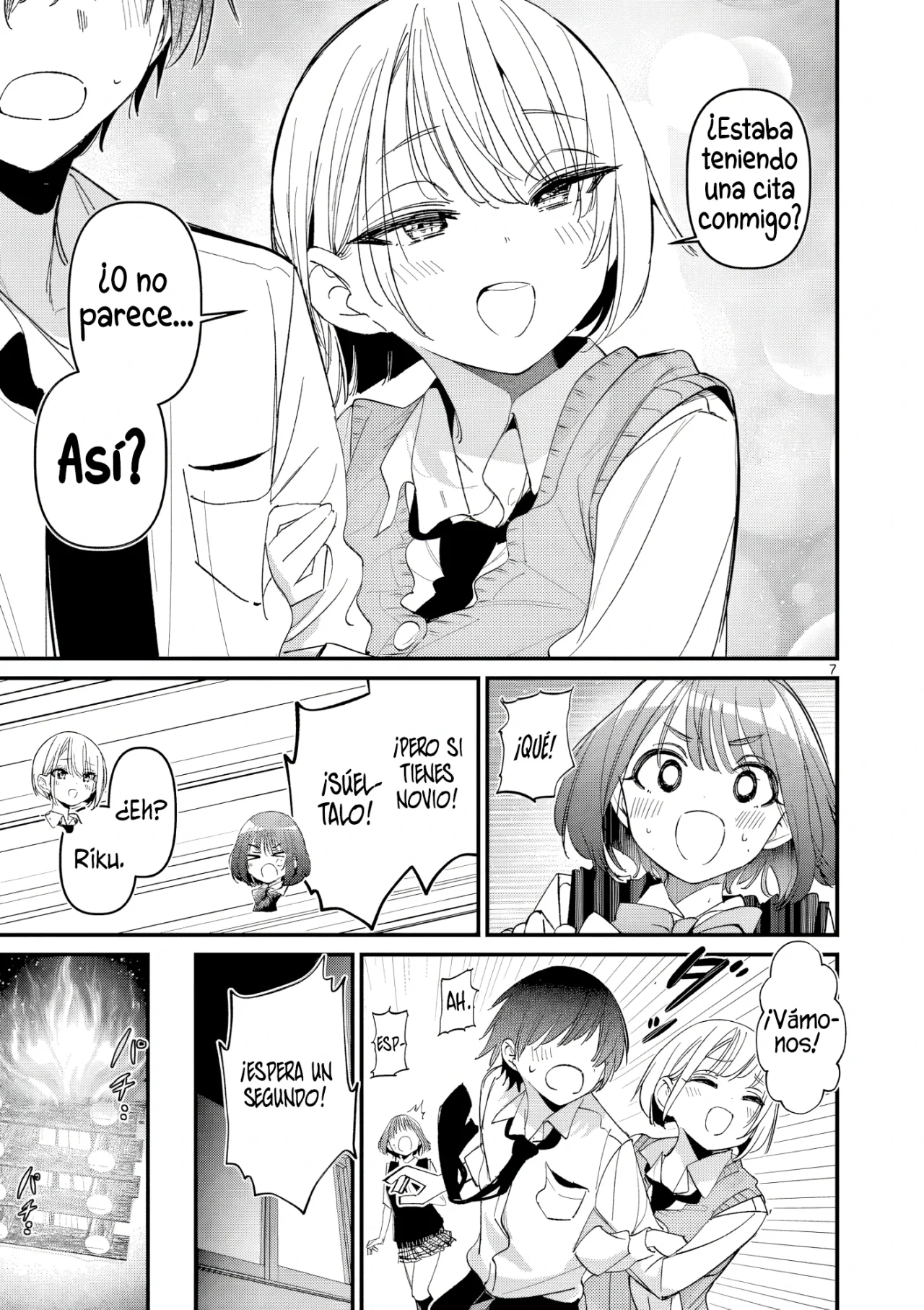 Aitsu No Kanojo Capítulo 57 - Page 9