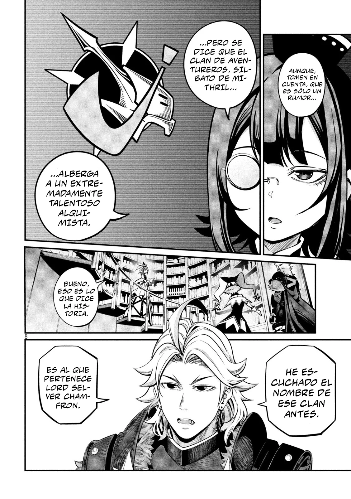 Tsuihou sareta Tensei Juukishi wa Game Chishiki de Musou suru Capítulo 112 - Page 10