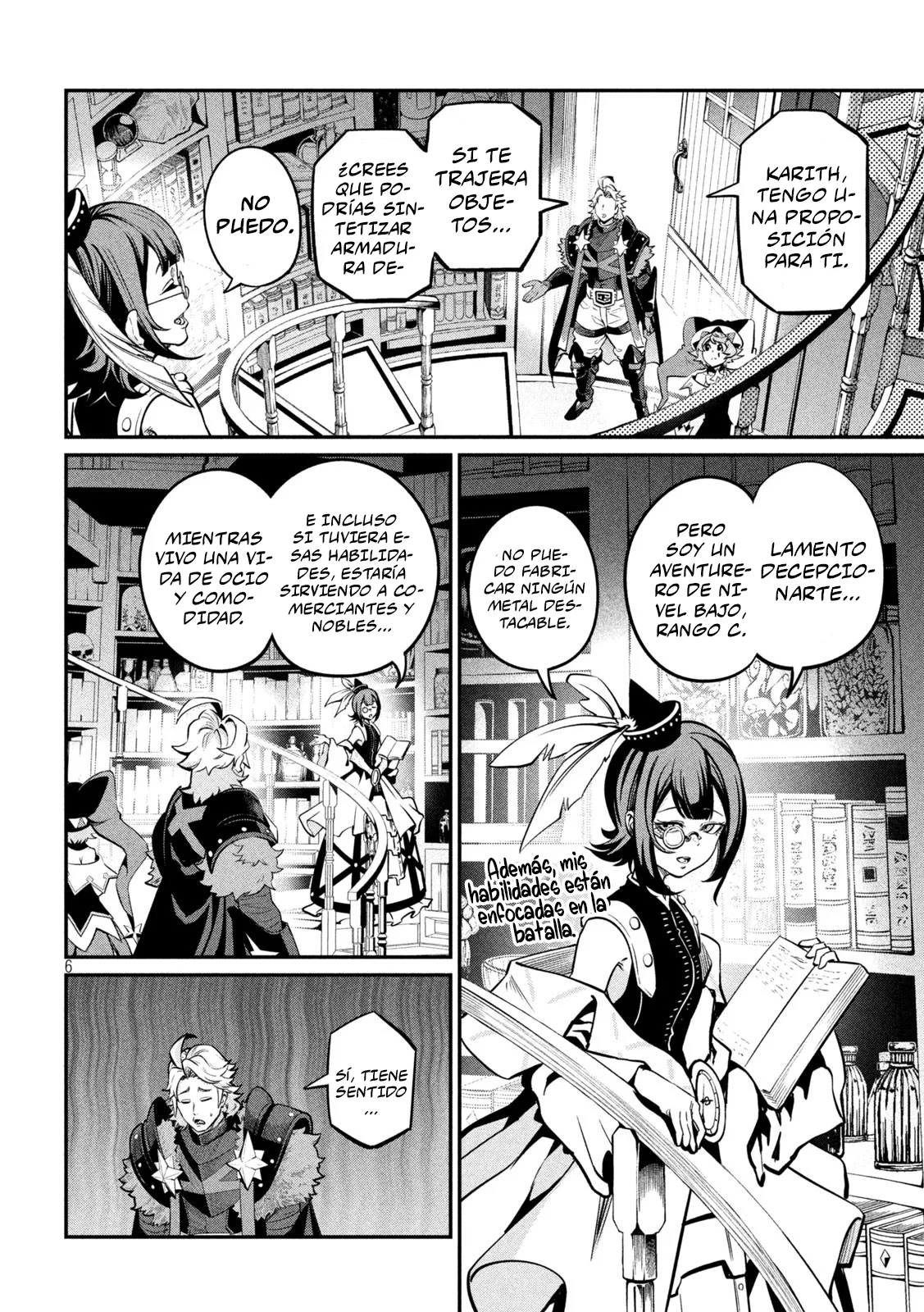 Tsuihou sareta Tensei Juukishi wa Game Chishiki de Musou suru Capítulo 112 - Page 8