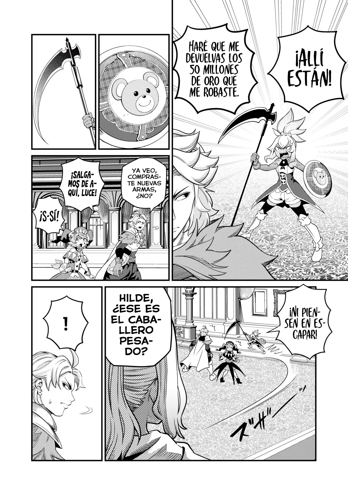 Tsuihou sareta Tensei Juukishi wa Game Chishiki de Musou suru Capítulo 48 - Page 4