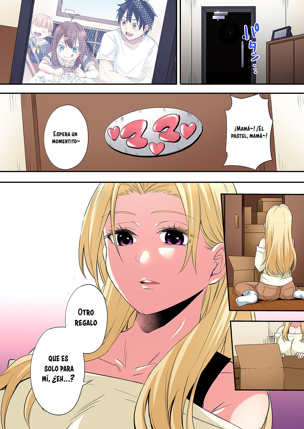 Técnicas educativas con una mamá gyaru Capítulo 108 - Page 7