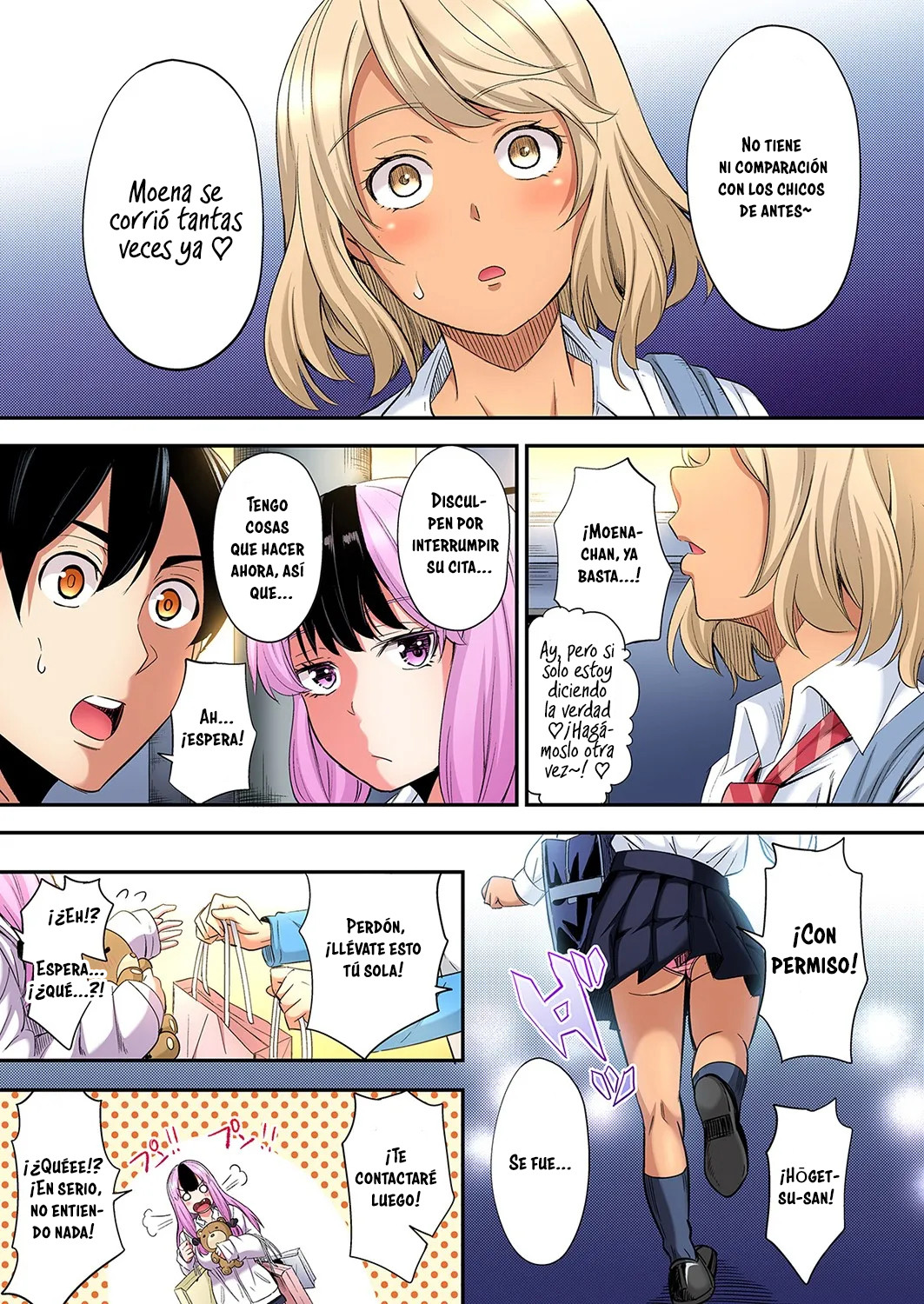 Técnicas educativas con una mamá gyaru Capítulo 114 - Page 4