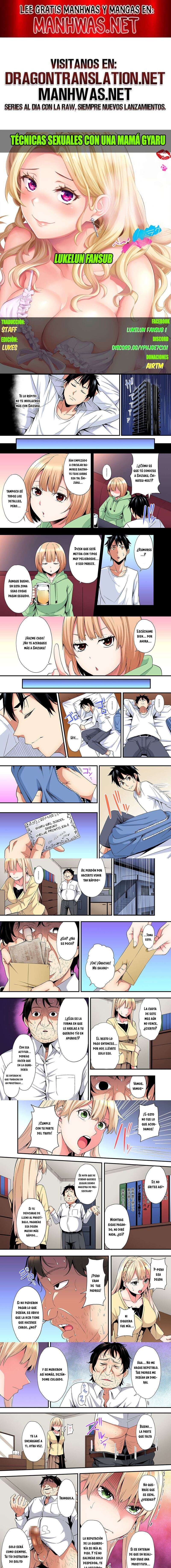 Técnicas educativas con una mamá gyaru Capítulo 96 - Page 1
