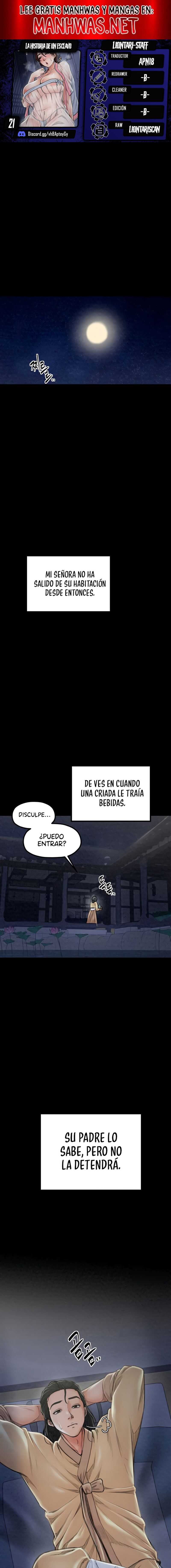 La historia de un esclavo Capítulo 21 - Page 1