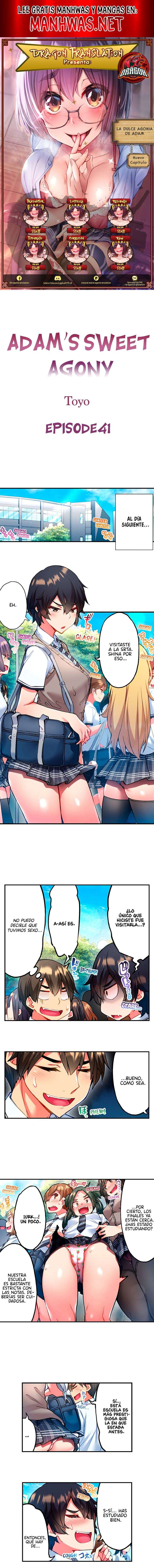 La dulce agonia de Adam Capítulo 41 - Page 1