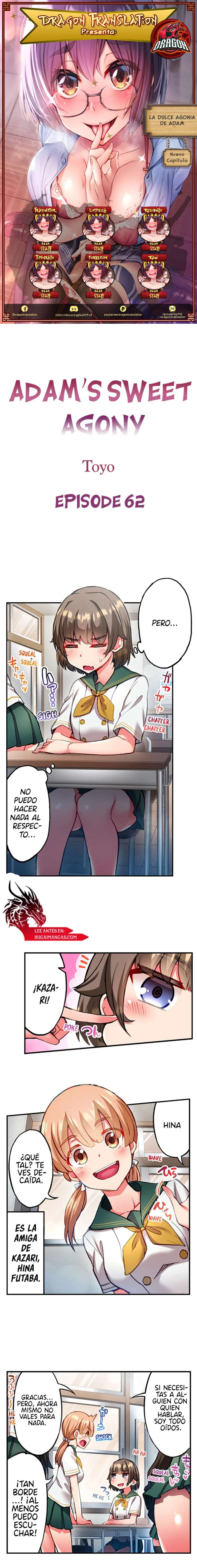 La dulce agonia de Adam Capítulo 62 - Page 1