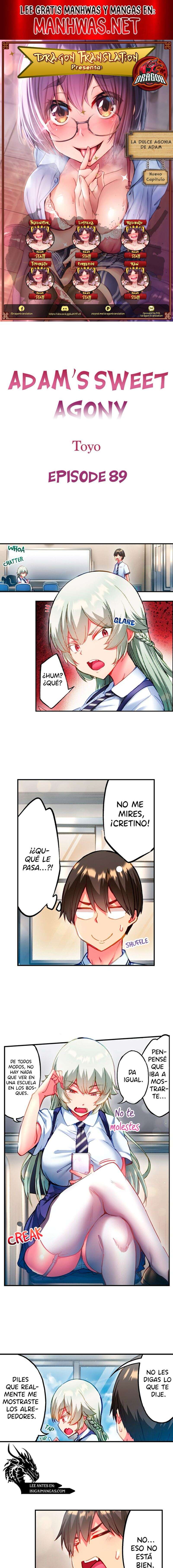 La dulce agonia de Adam Capítulo 89 - Page 1