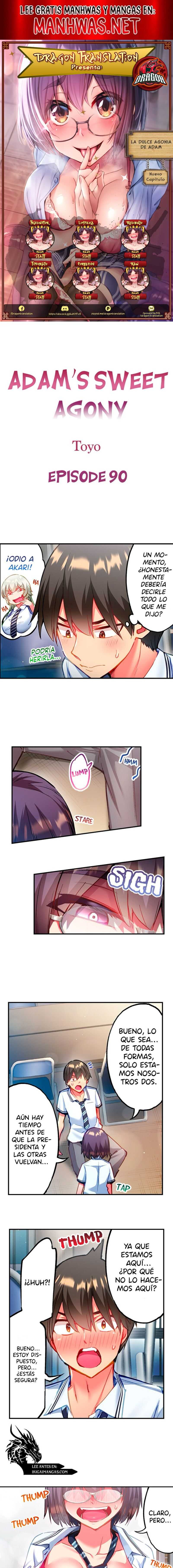 La dulce agonia de Adam Capítulo 90 - Page 1