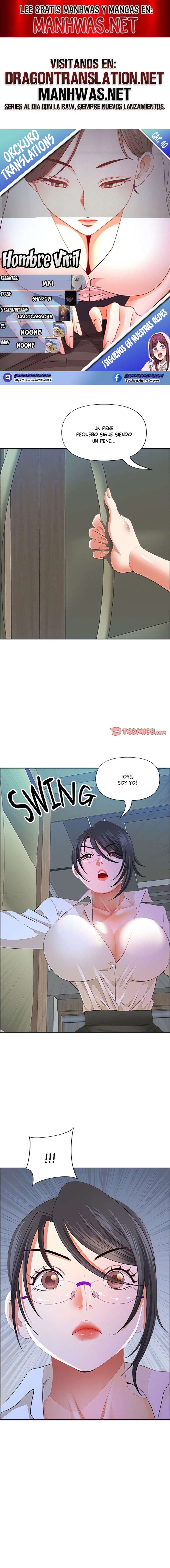 El Hombre Viril Capítulo 40 - Page 1