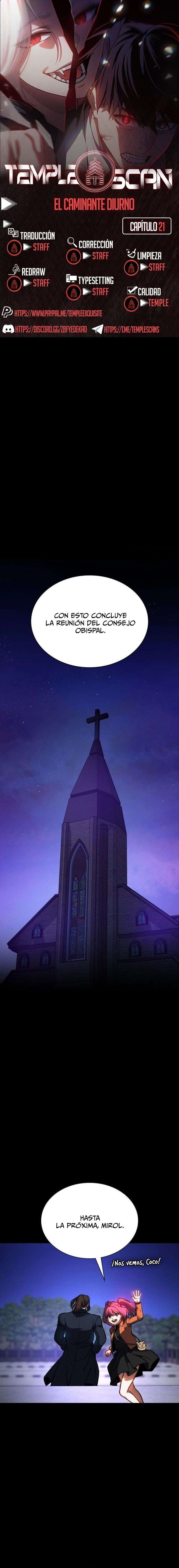 El Caminante Diurno Capítulo 21 - Page 1