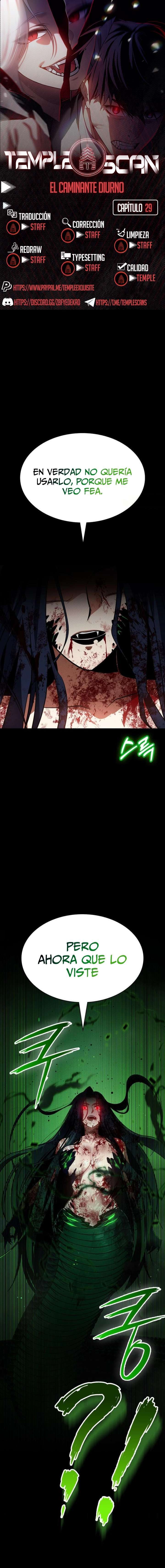 El Caminante Diurno Capítulo 29 - Page 1