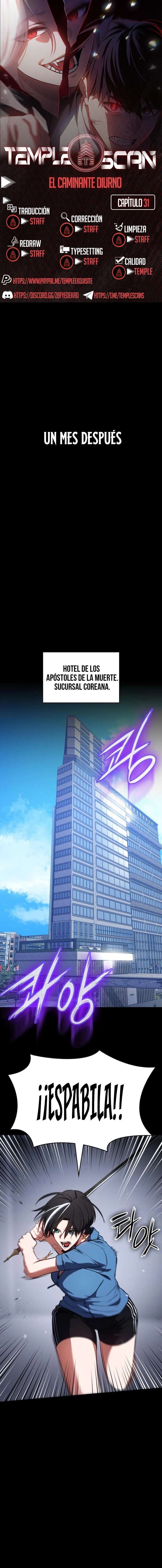 El Caminante Diurno Capítulo 31 - Page 1