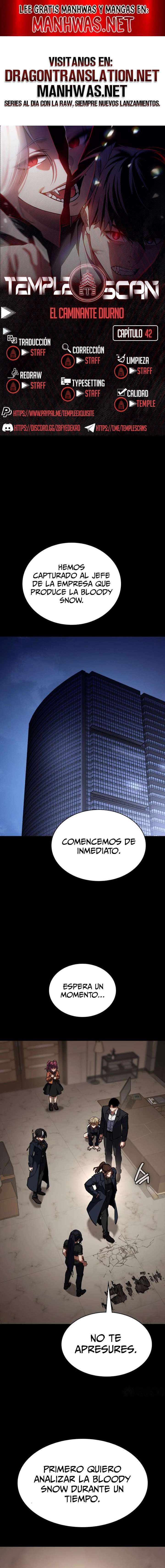 El Caminante Diurno Capítulo 42 - Page 1