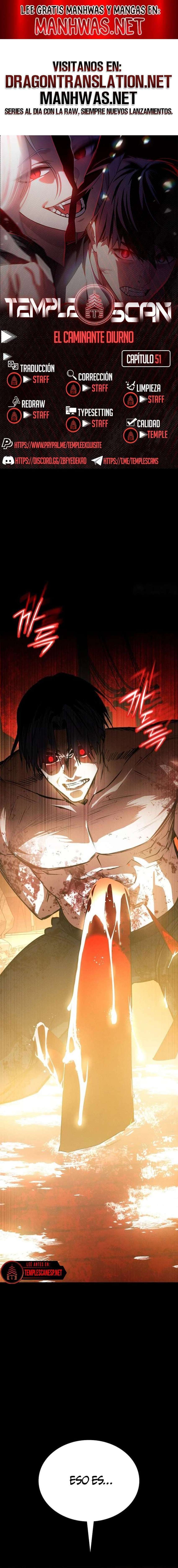 El Caminante Diurno Capítulo 51 - Page 1
