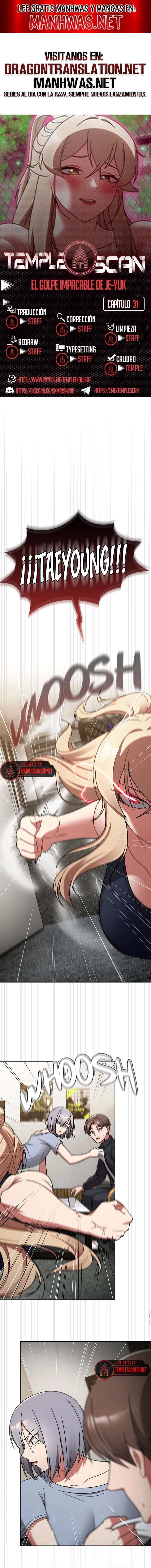 El Golpe Implacable De Je-Yuk Capítulo 31 - Page 1