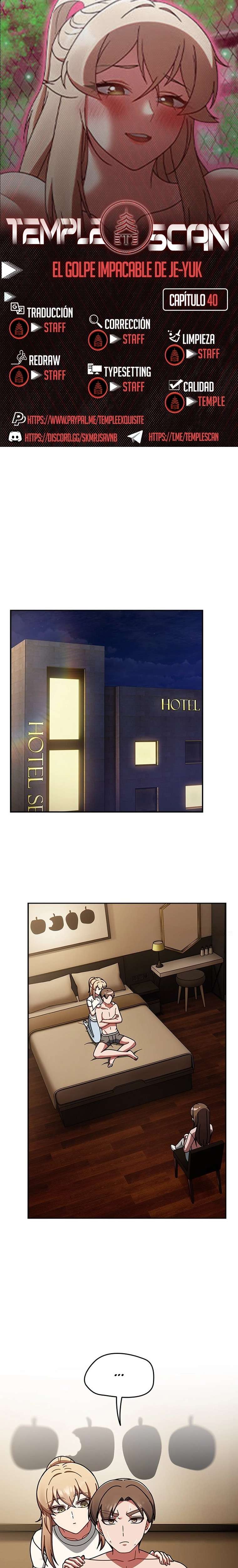 El Golpe Implacable De Je-Yuk Capítulo 40 - Page 1