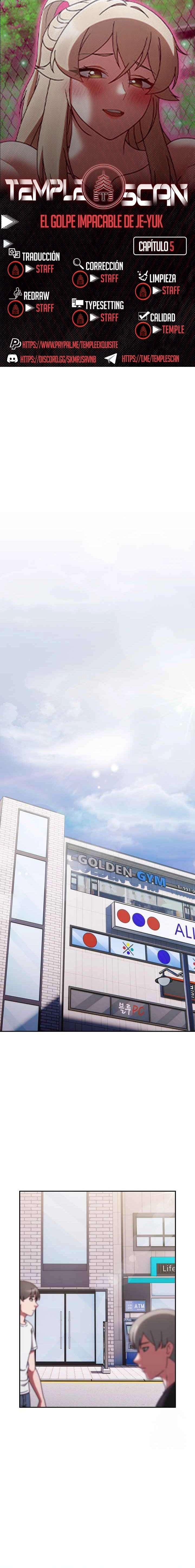 El Golpe Implacable De Je-Yuk Capítulo 5 - Page 1