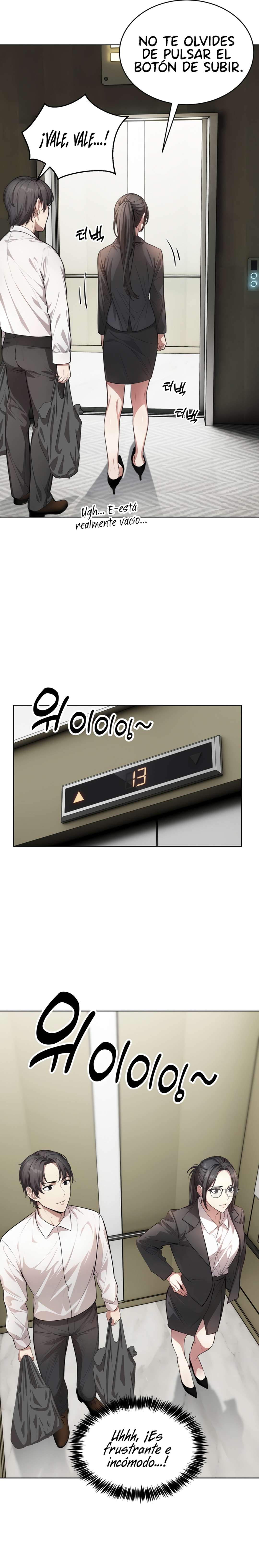 Un chico y una chica atrapados en un ascensor Capítulo 1 - Page 16