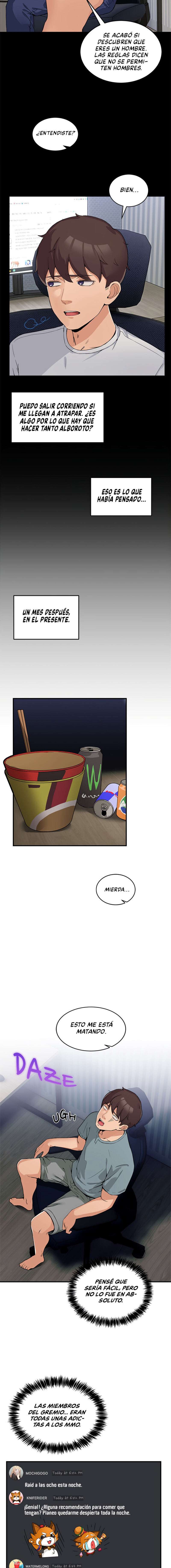 No se permiten hombres Capítulo 1 - Page 5