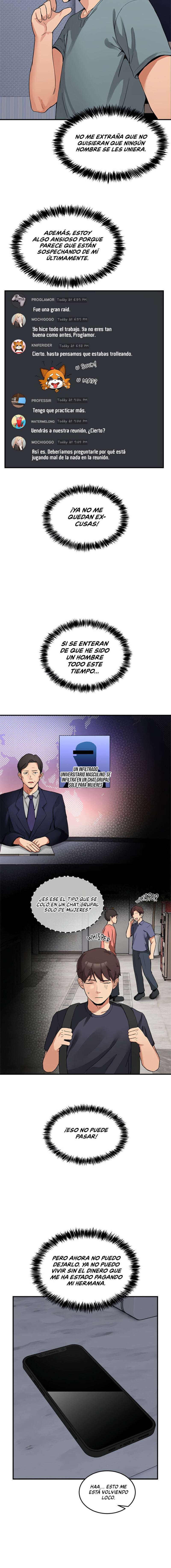 No se permiten hombres Capítulo 1 - Page 8