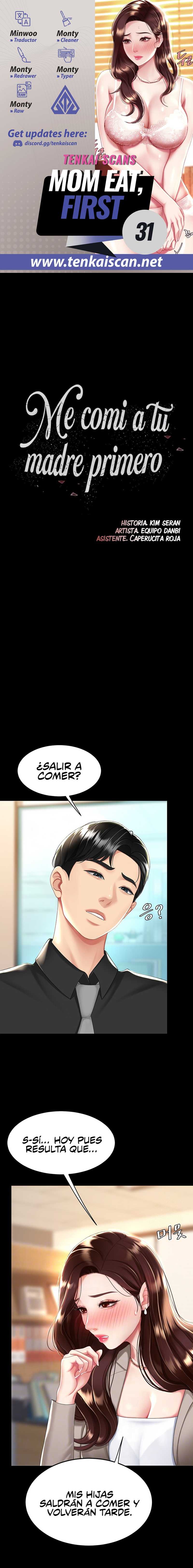 Me comí a tu madre primero Capítulo 31 - Page 1