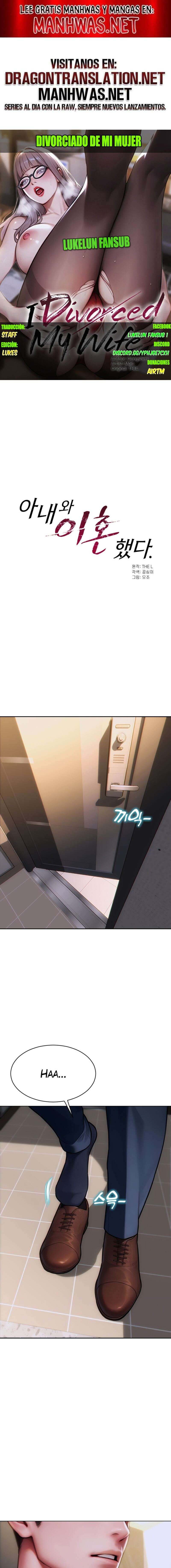 Divorciado de mi mujer Capítulo 13 - Page 1