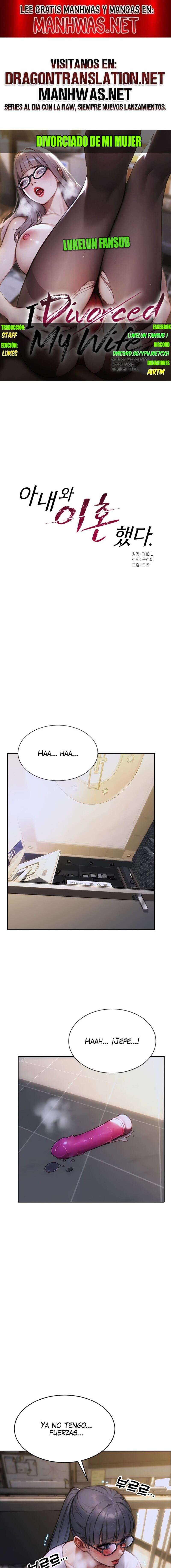 Divorciado de mi mujer Capítulo 14 - Page 1
