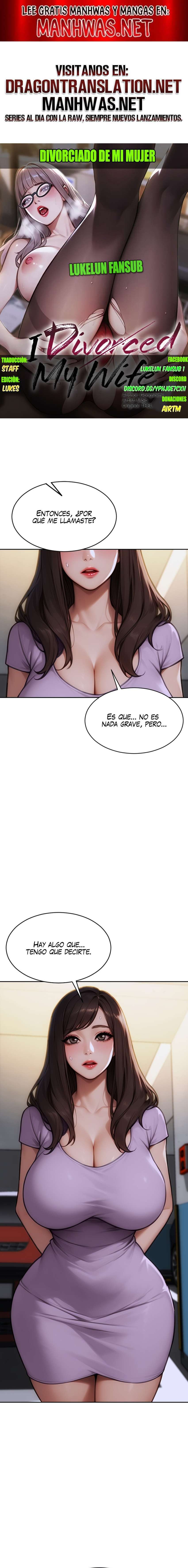 Divorciado de mi mujer Capítulo 17 - Page 1