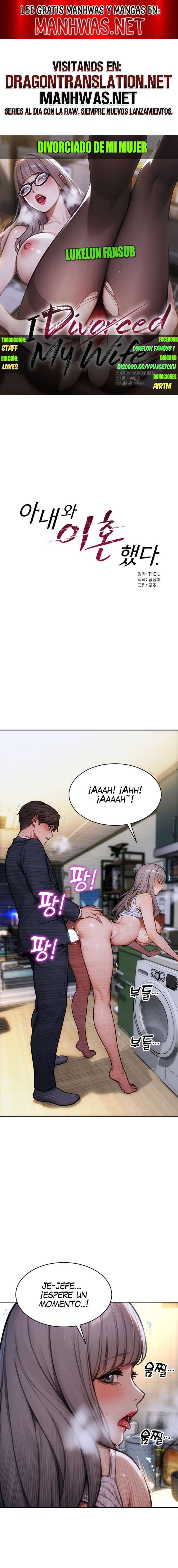 Divorciado de mi mujer Capítulo 18 - Page 1