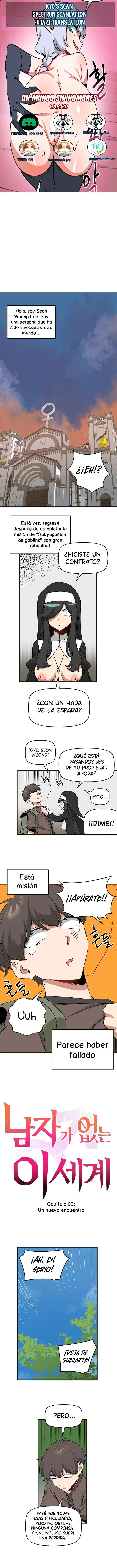 Un mundo sin hombres Capítulo 20 - Page 1