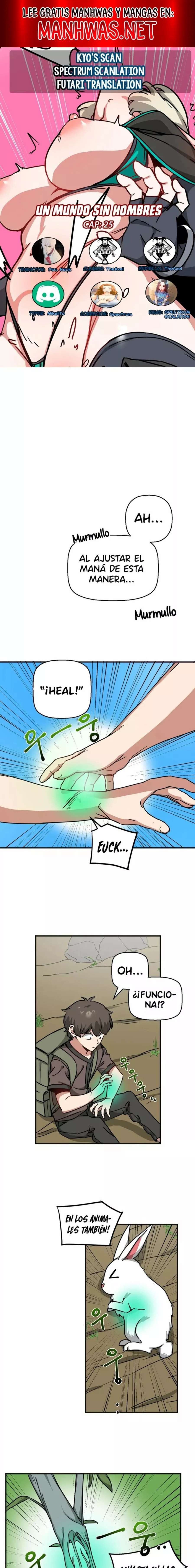 Un mundo sin hombres Capítulo 25 - Page 1
