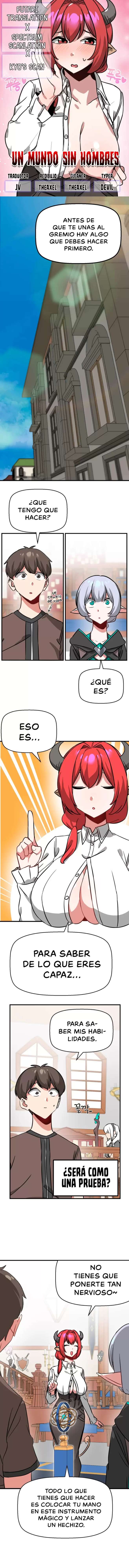 Un mundo sin hombres Capítulo 8 - Page 1