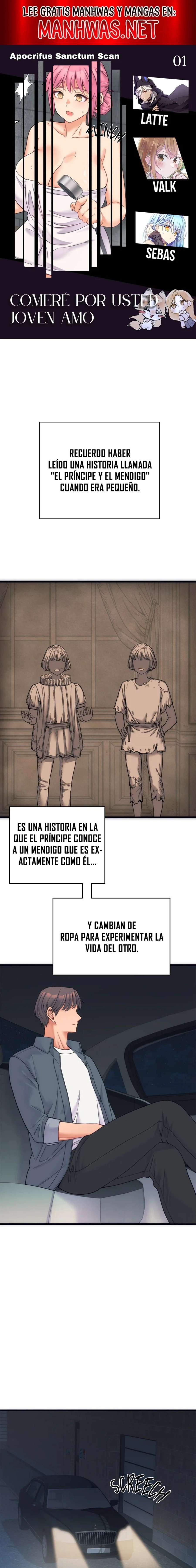 Comeré por usted, joven amo Capítulo 1 - Page 1