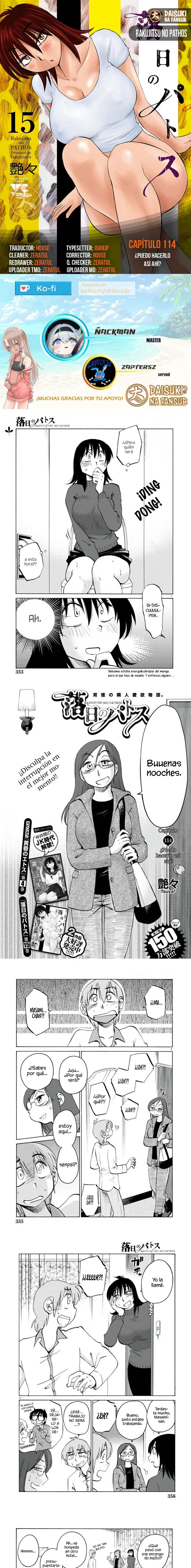 Rakujitsu no Pathos Capítulo 114 - Page 1