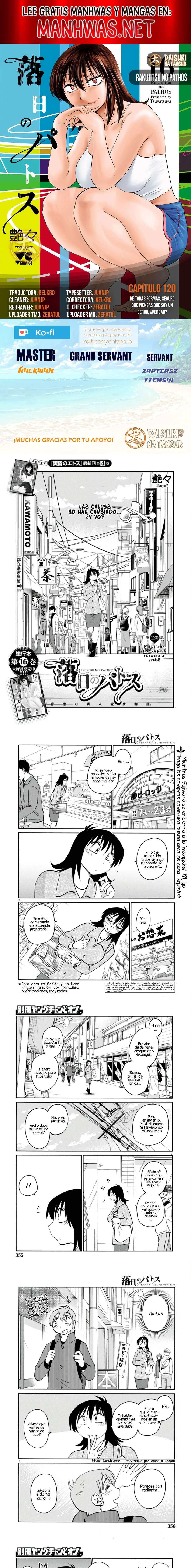 Rakujitsu no Pathos Capítulo 120 - Page 1