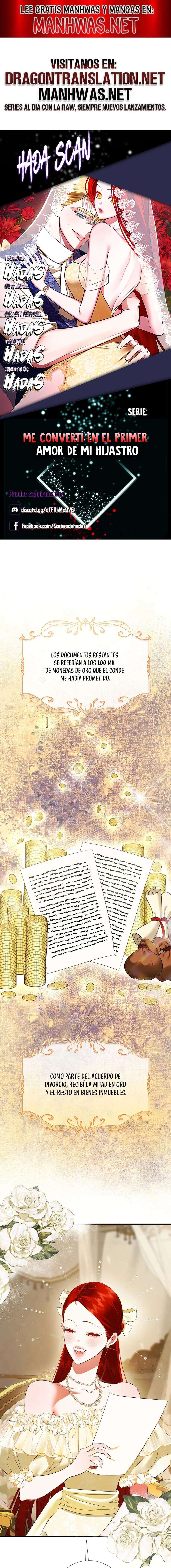 Me convertí en el primer amor de mi hijastro Capítulo 10 - Page 1