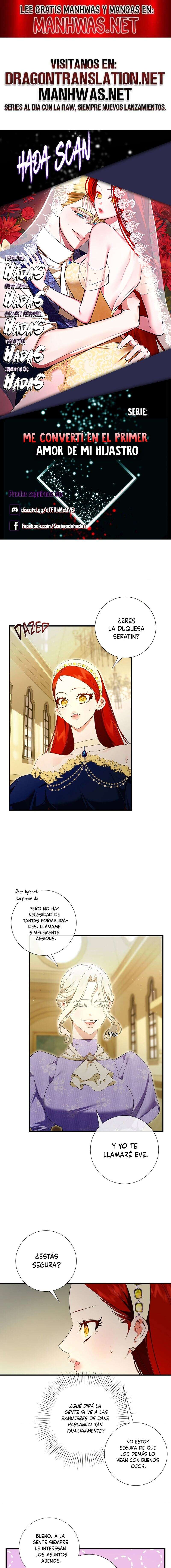 Me convertí en el primer amor de mi hijastro Capítulo 14 - Page 1