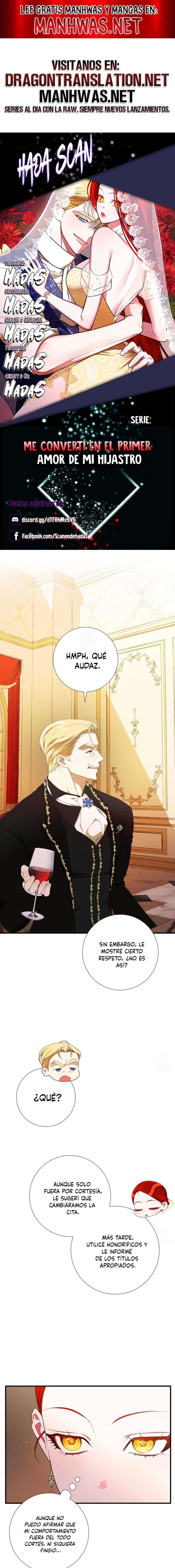 Me convertí en el primer amor de mi hijastro Capítulo 4 - Page 1