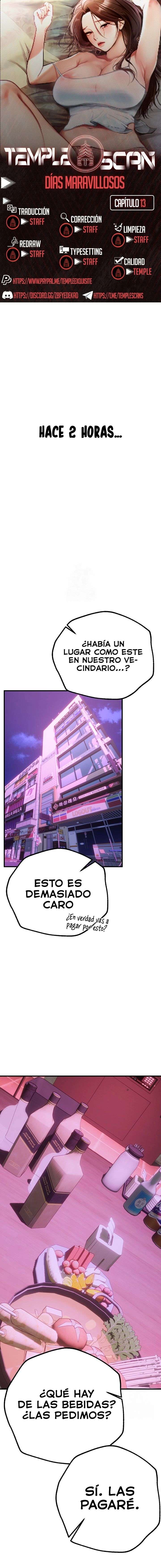 Días Maravillosos Capítulo 13 - Page 1