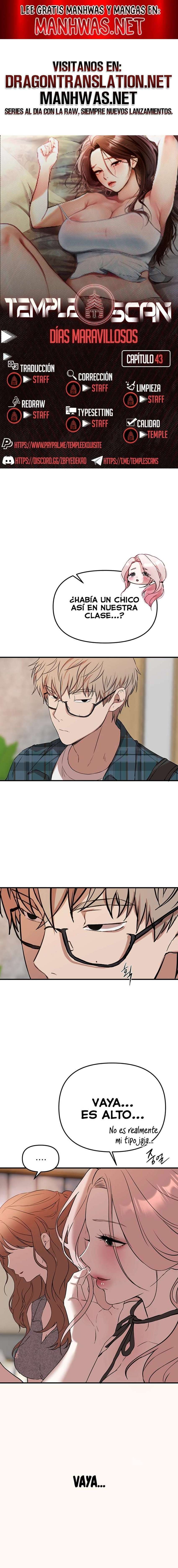 Días Maravillosos Capítulo 43 - Page 1