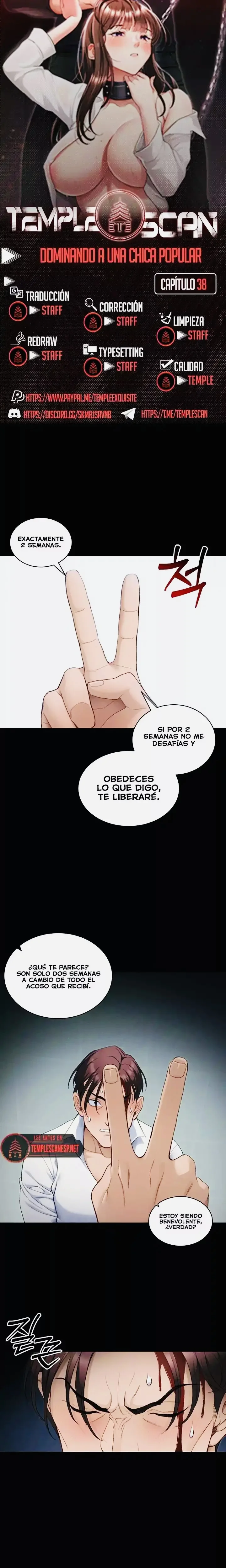 Domando la chica rebelde Capítulo 38 - Page 1