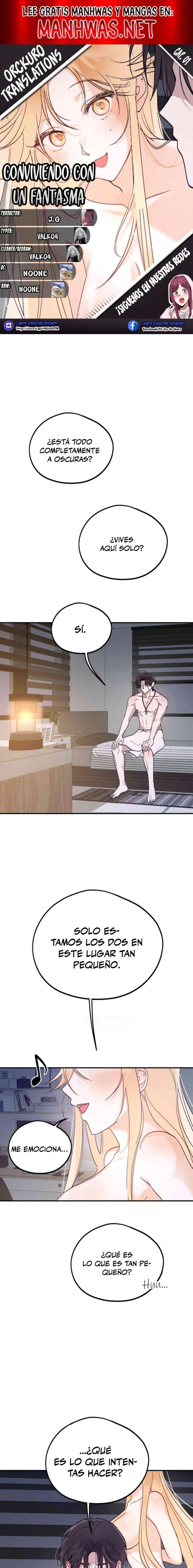Conviviendo con una fantasma Capítulo 3 - Page 1