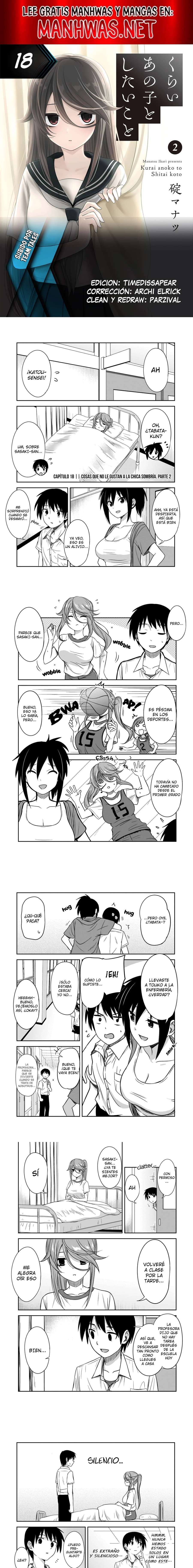 Kurai Anoko to Shitai koto Capítulo 18 - Page 1