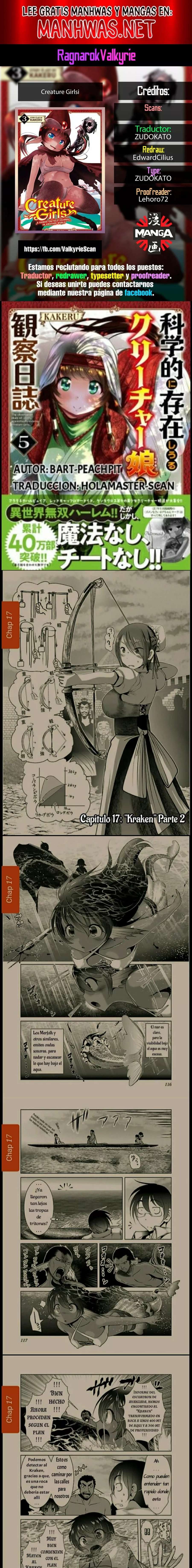 Creature Girls: A Hands-On Field Journal in Another World Capítulo 17 - Page 1