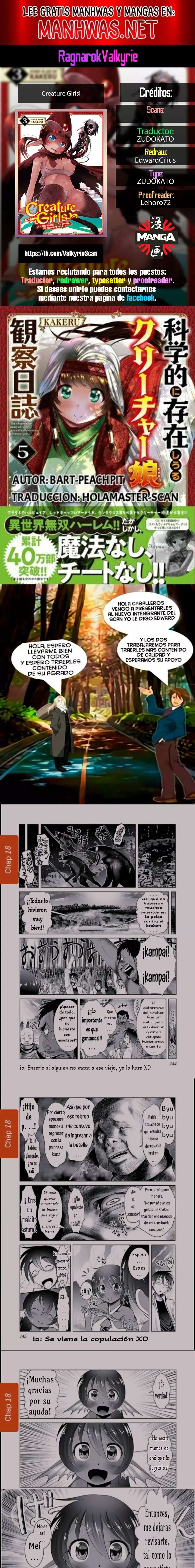 Creature Girls: A Hands-On Field Journal in Another World Capítulo 18 - Page 1