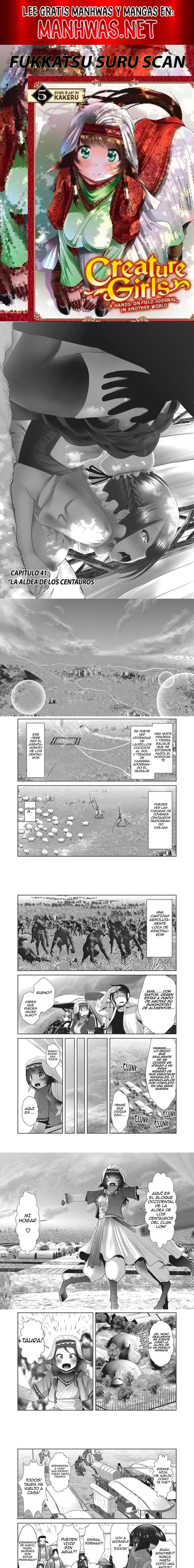 Creature Girls: A Hands-On Field Journal in Another World Capítulo 41 - Page 1