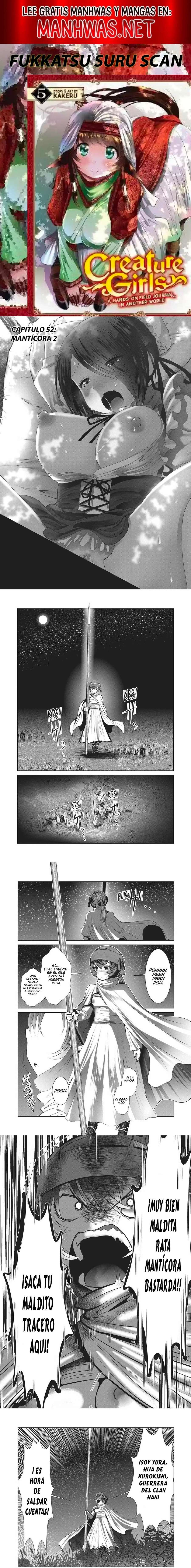 Creature Girls: A Hands-On Field Journal in Another World Capítulo 52 - Page 1