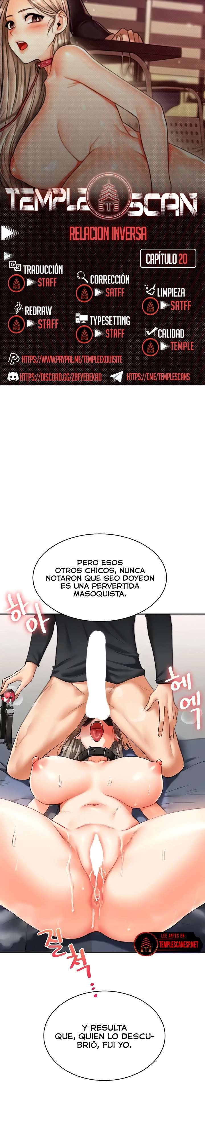 Relación inversa Capítulo 20 - Page 1