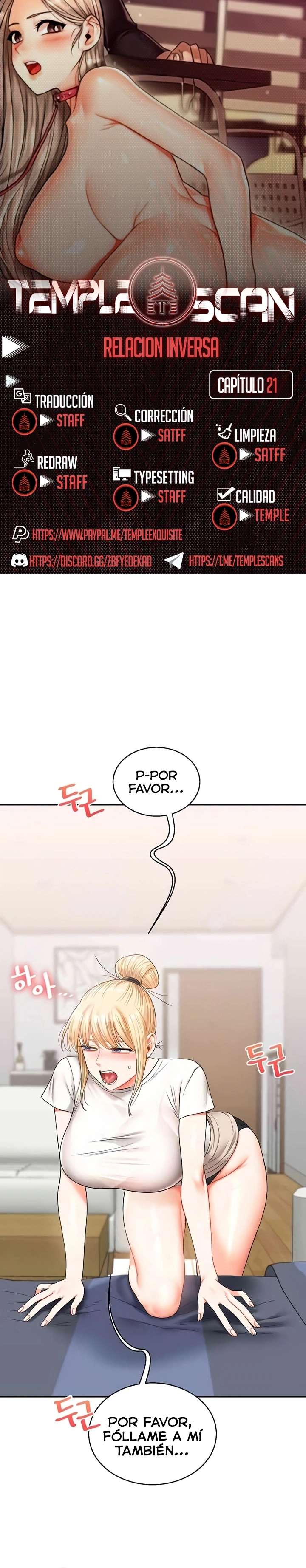 Relación inversa Capítulo 21 - Page 1