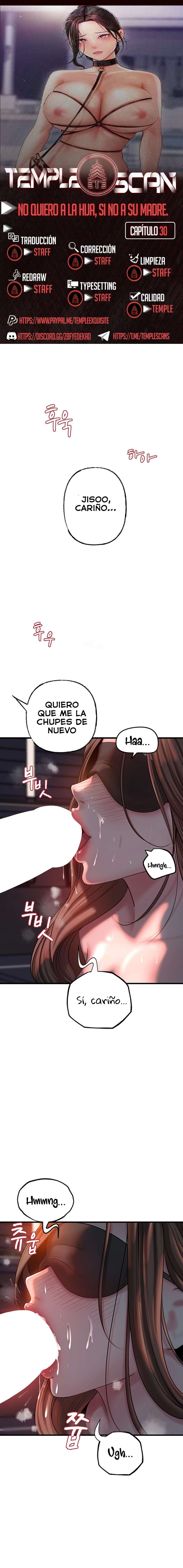 No Quiero A La Hija, Si No A Su Madre Capítulo 30 - Page 1